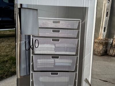 Elfa Tall Drawer Solution