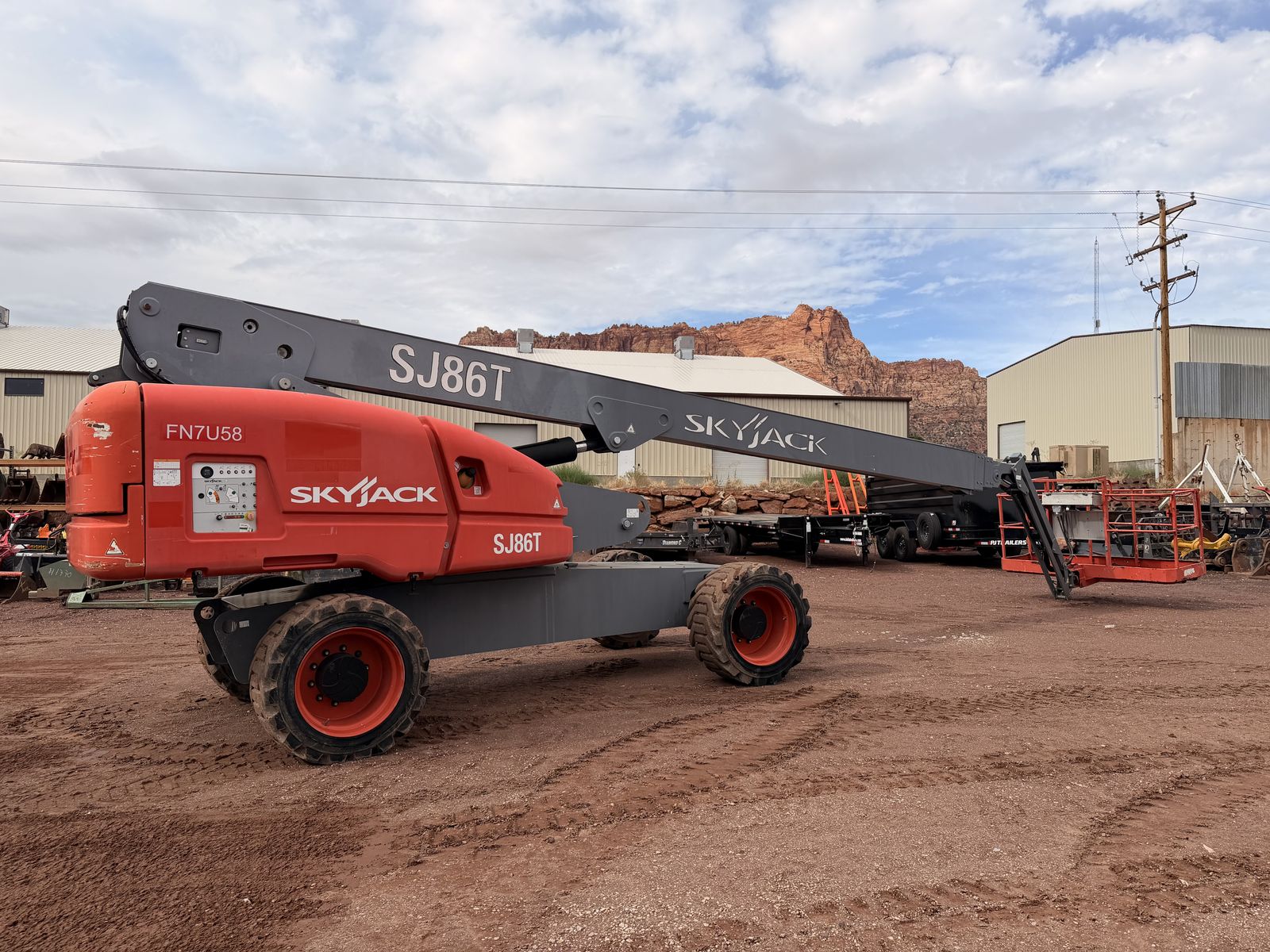 2016 SkyJack 86' Boom Lift