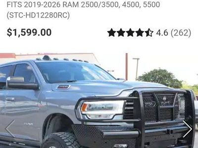 Steelcraft HD Front Bumper Grille Guard for 2019-2026 RAM 2500/3500 (STC-HD12280RC)