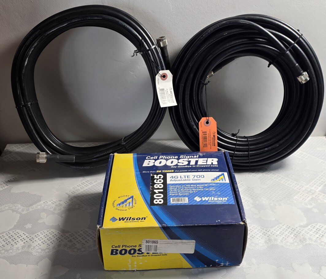 4G LTE 700 Adjustable Gain Signal Booster/Coaxial