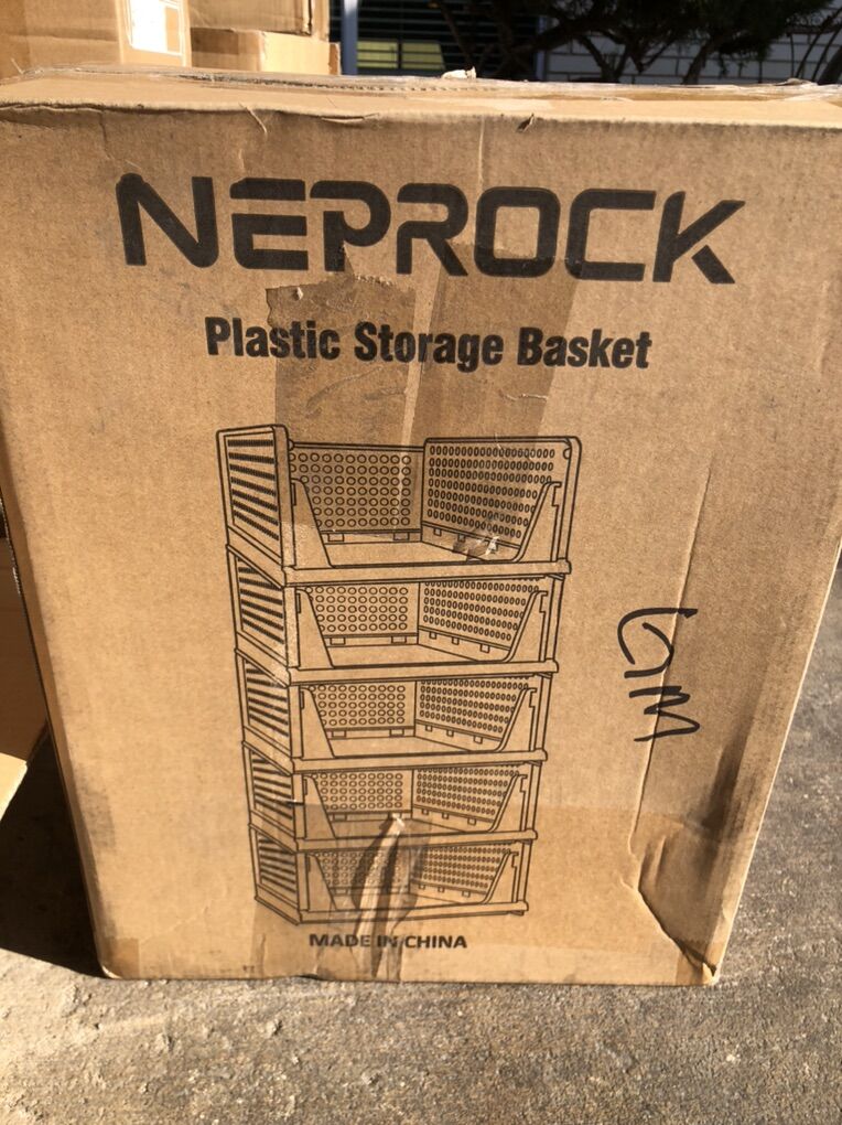 5 Pack Stackable Storage Containers