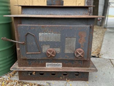 Centennial Genuine Wood Stoves Wood Burning Fireplace Stove - Rustic, Functional Heating