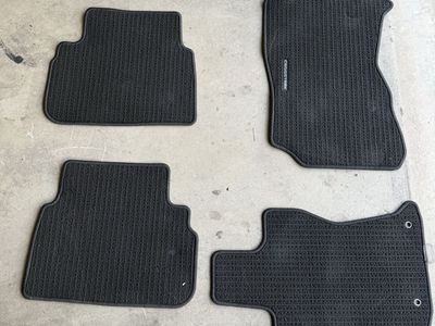 Subaru Crosstrek All-Weather Floor Mats - Set of 4 Black Durable Car Mats