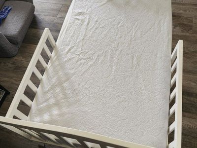 Toddler Bed + Memory Foam Mattress