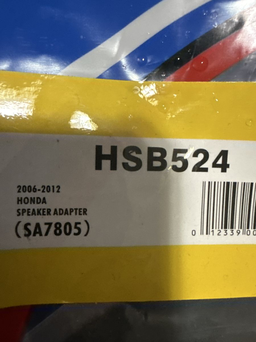 PAC HSB524 Speaker Adapter Plates for 2006-2012 Honda Vehicles - Set of 2