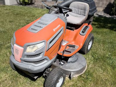 Husqvarna Lawnmower with Bagging System.