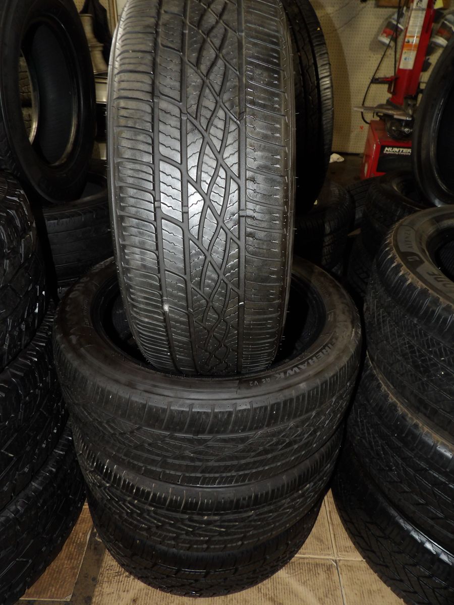 205/50R17 FIRESTONE FIREHAWK AS V2 SET OF USED TIRES