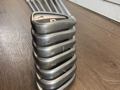 Nike Victory Red Cavity Golf Iron Set, 4-PW, Steel Shaft, LEFT HAND #WCP039470