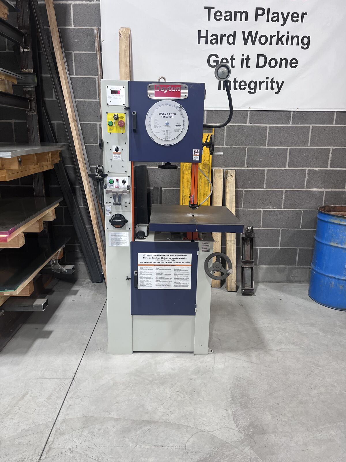 Dayton Metal Band Saw