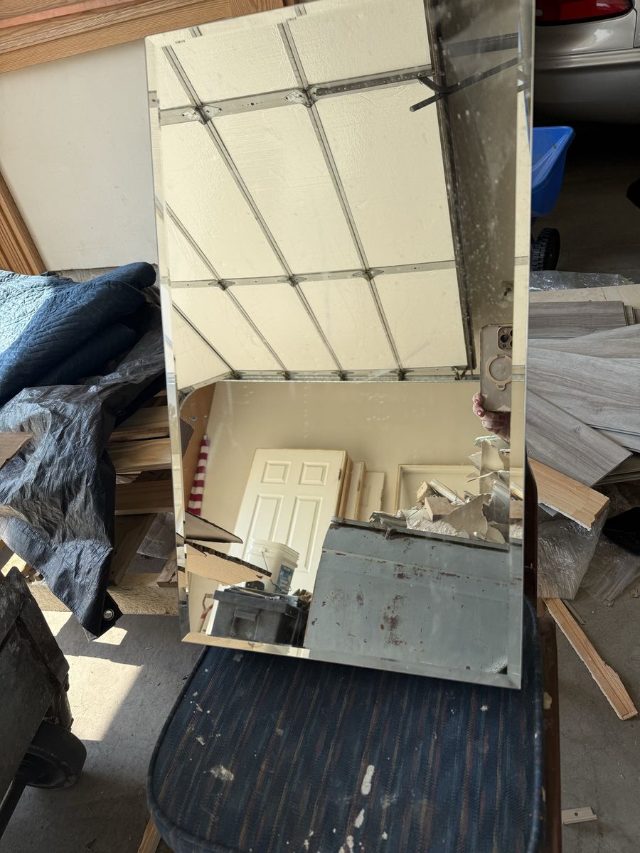 Two Rectangular Wall Mirror/medicine cabinets