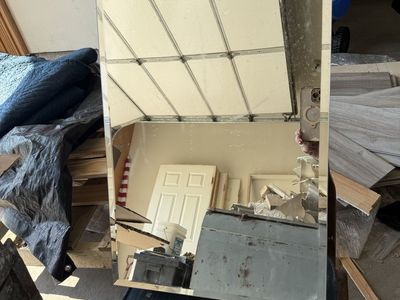 Two Rectangular Wall Mirror/medicine cabinets