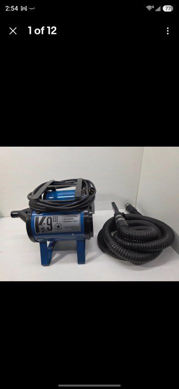 Electric Cleaner Dog Pet grooming dryer K9 III