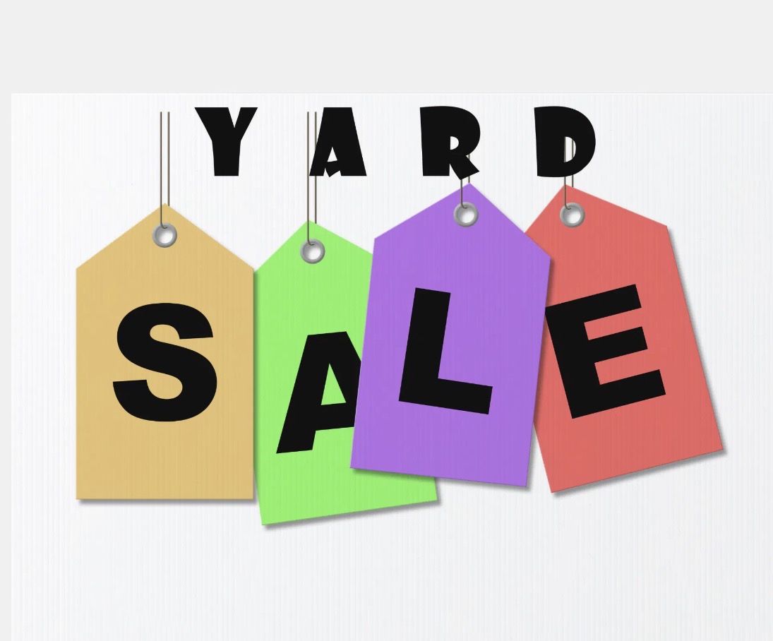 7/31-8/1 yard sale 322 Colonial Way