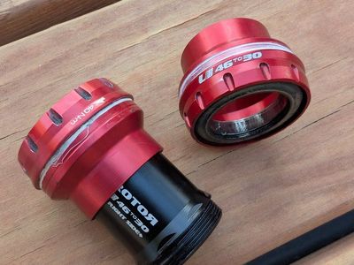 Rotor Ceramic Bottom Bracket - Press Fit 46
