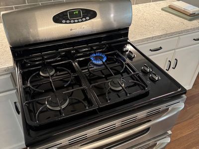 Maytag Stainless Steel Gas Range with Double Oven