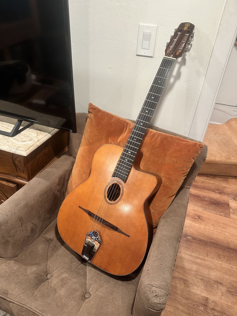 1980s Saga DG200 Django Gypsy Jazz Acoustic Guitar