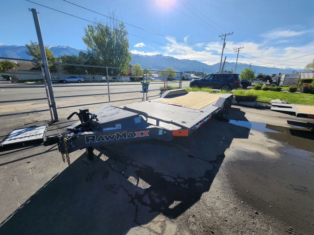2026 RawMaxx 22' GTX Gravity Tilt 14K Flatbed Equi