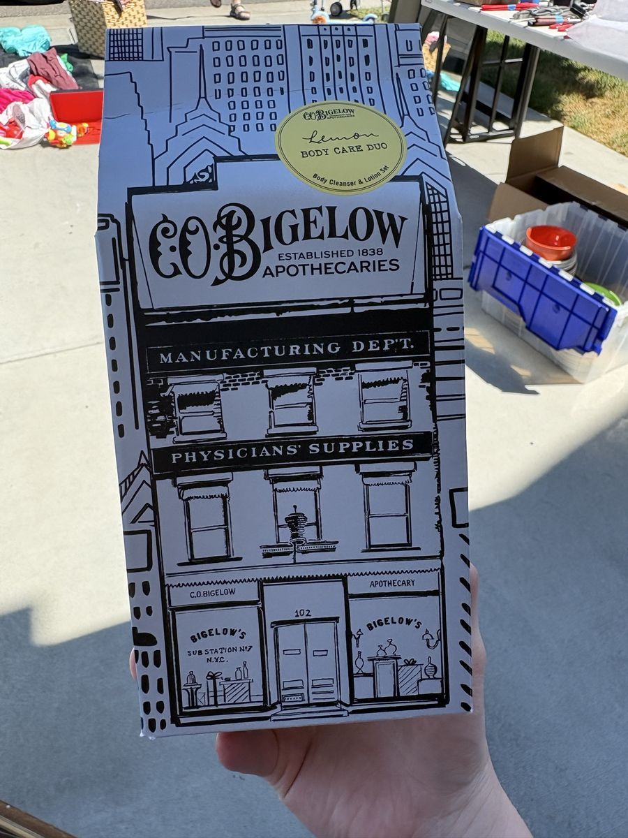 Bigelow Apothecarry Lotion and Body Wash