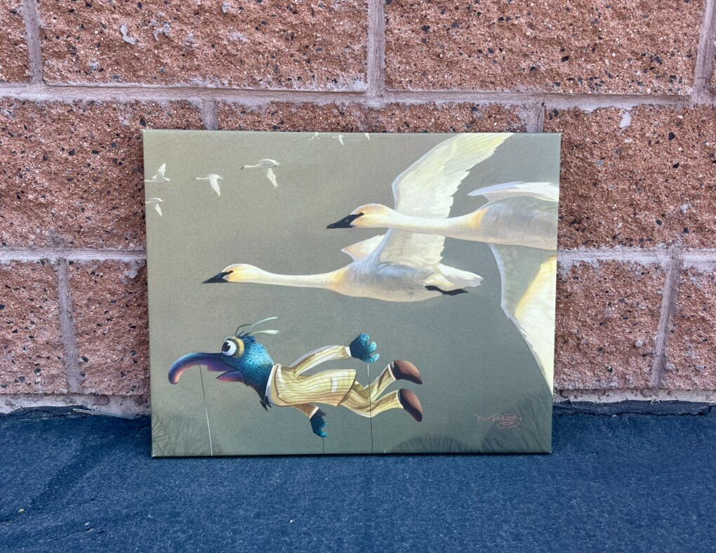 Jim Madsen Utah Artist Birds Flight Painting