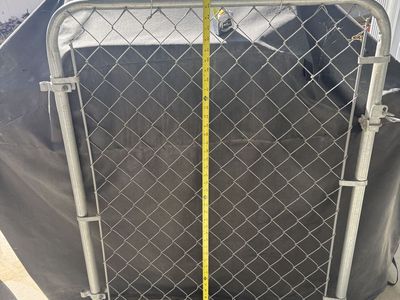3' x 4' Chain Link Gate with Lock