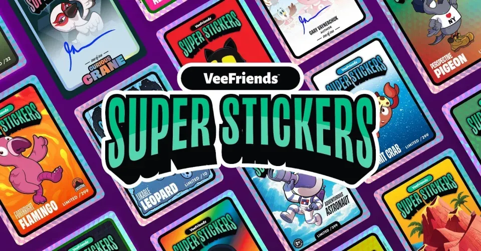 VeeFriends Super Stickers: Manga Series 12-Box Case - Factory Sealed