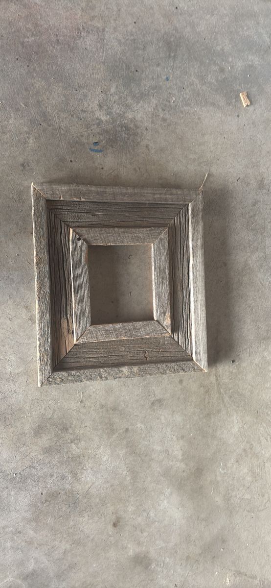 Rustic Reclaimed Wood Picture Frames