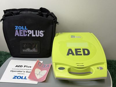 Zoll AED Plus Defibrillator - Preowned But Never Used