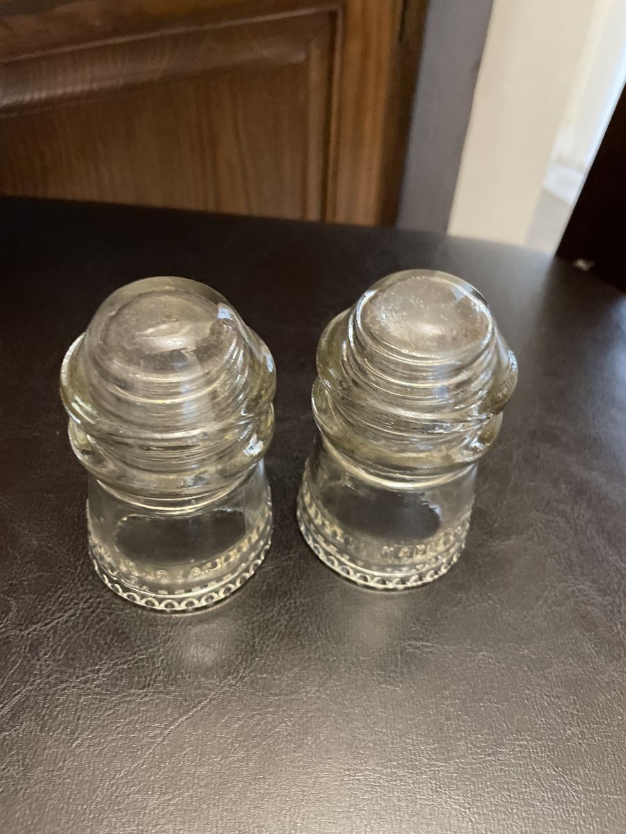 Vintage Hemingray glass #9