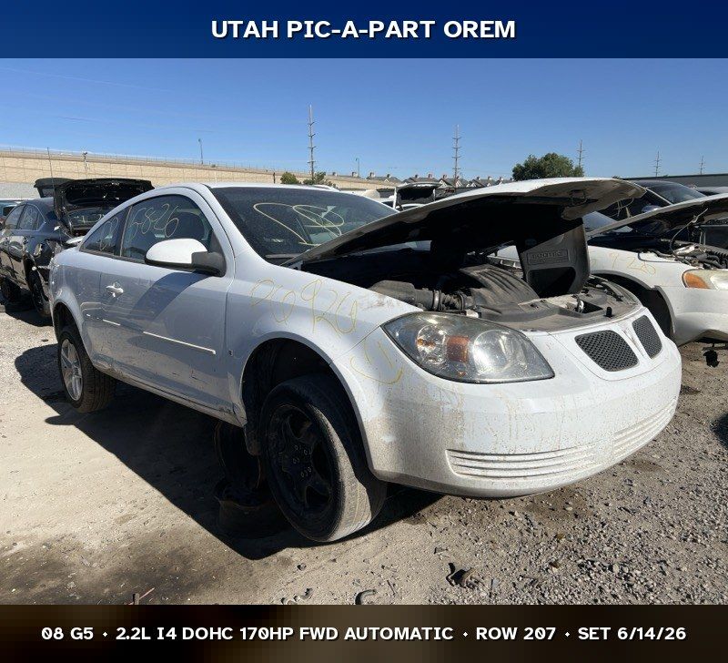 2008 Pontiac G5 Parts - UTPAP Orem