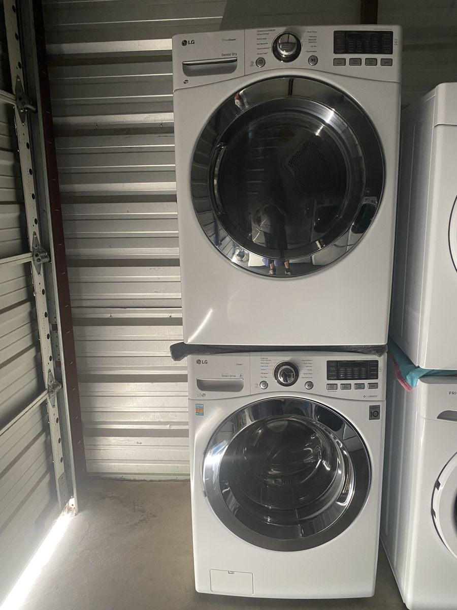 LG steam washer and 4 prong electric dryer