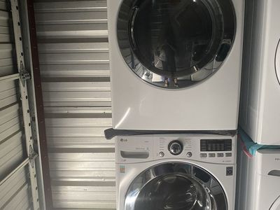LG steam washer and 4 prong electric dryer
