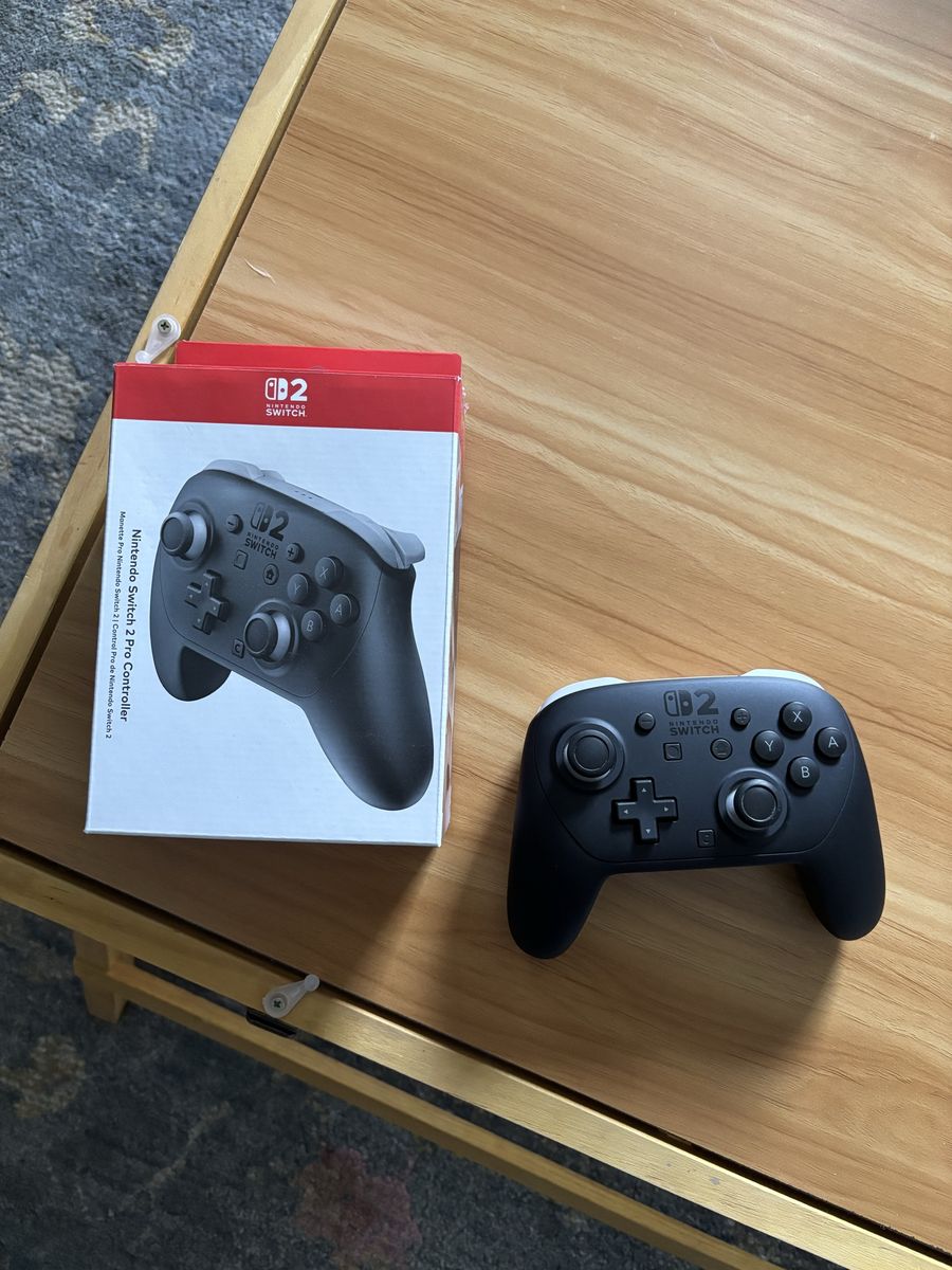 Nintendo Switch 2 Pro Controller - Black Gaming Controller for Nintendo Switch 2