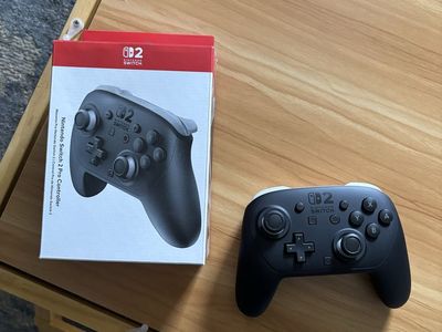 Nintendo Switch 2 Pro Controller - Black Gaming Controller for Nintendo Switch 2