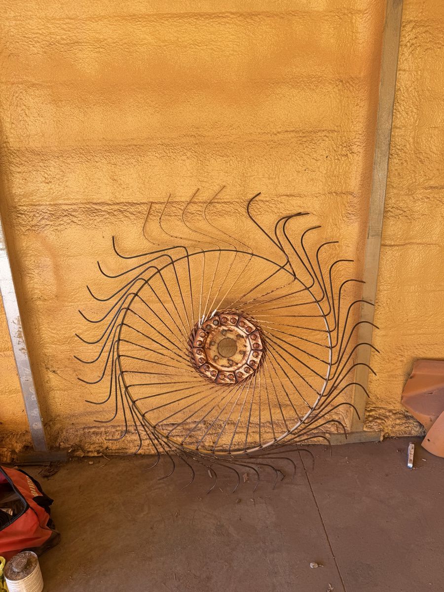 55” hay rake wheel 12 available