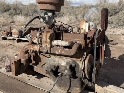 1955 Dodge 230 Flathead 6 Cylinder Engine