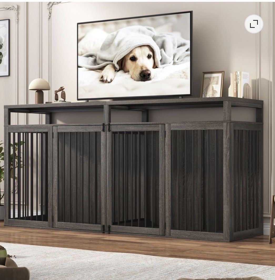 Dog crate/TV stand
