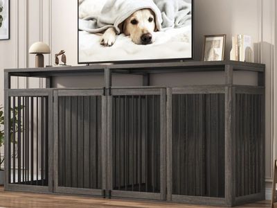 Dog crate/TV stand