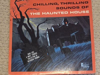 Haunted House Sounds Disneyland Vinyl record