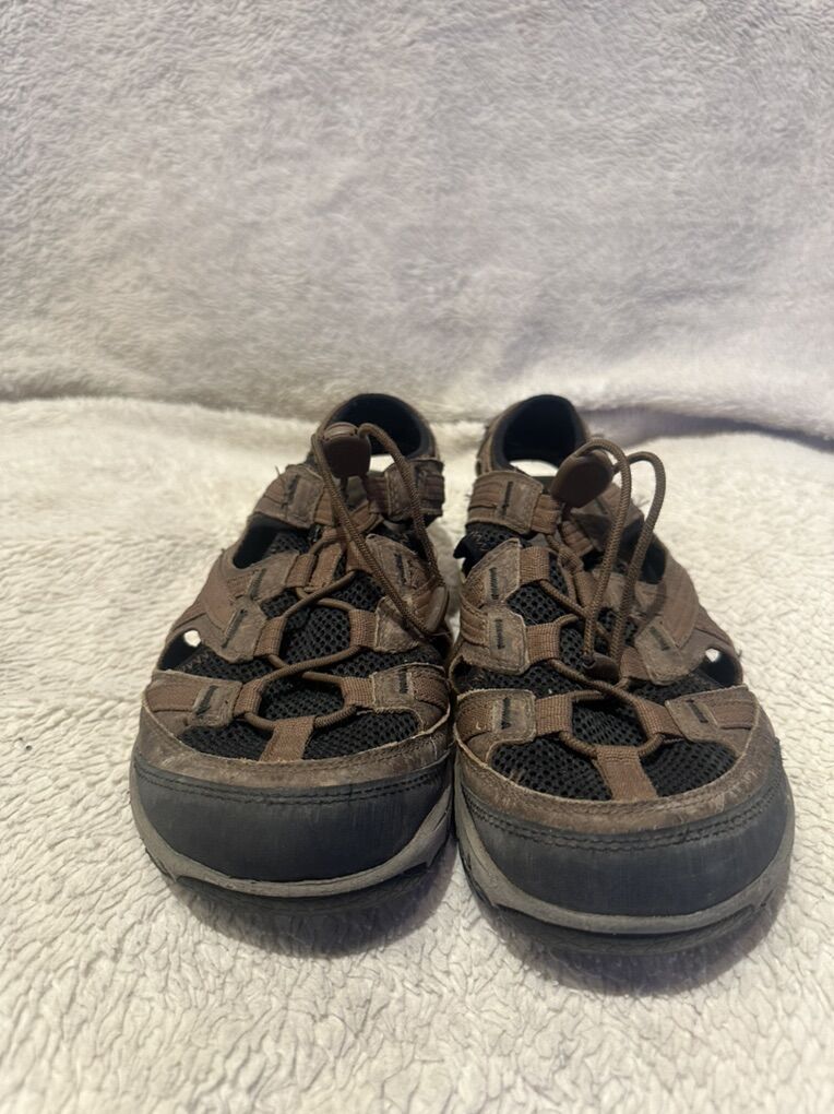 Merrell Men’s Size 10 Leather/mesh Hiking Sandals