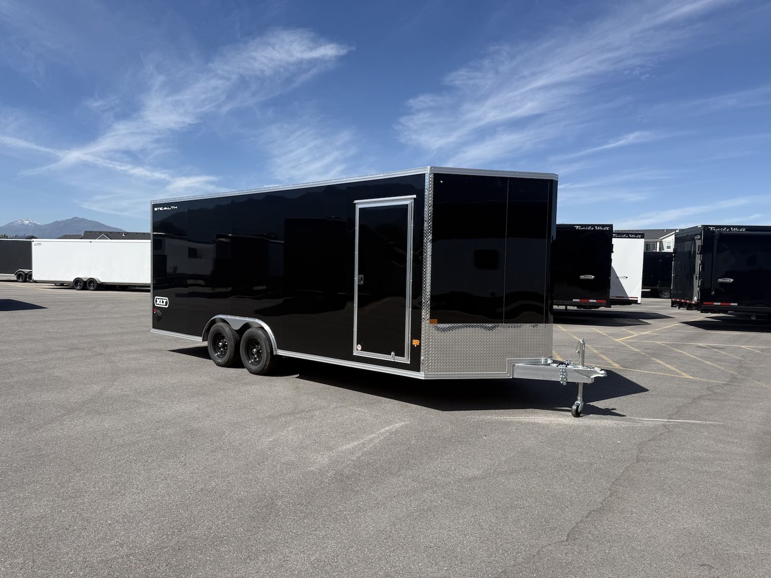 2026 Alcom COMPETITIVELY PRICED All-Aluminum Stealth 8.5x20 Car Hauler