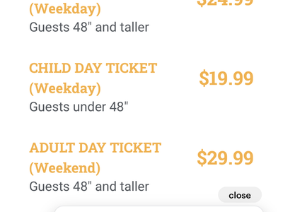 Two Splash Summit Adult Day Passes
