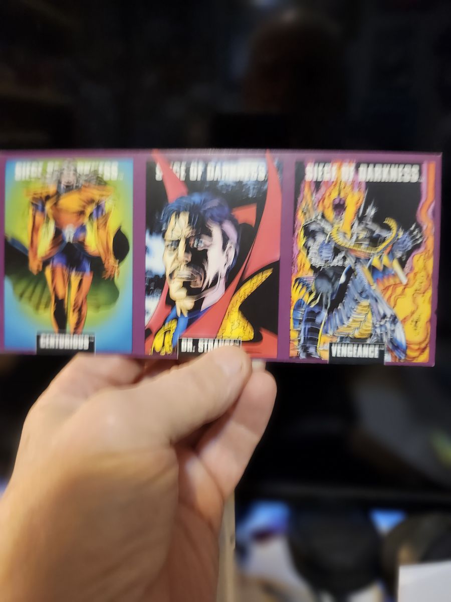 Misc. Promo cards for Indendence Day, Jurrasic Park, Midnight Sons and Sandman
