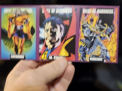 Misc. Promo cards for Indendence Day, Jurrasic Park, Midnight Sons and Sandman