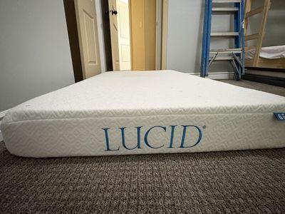 Lucid 6" Mattress (memory foam), size Twin, Two
