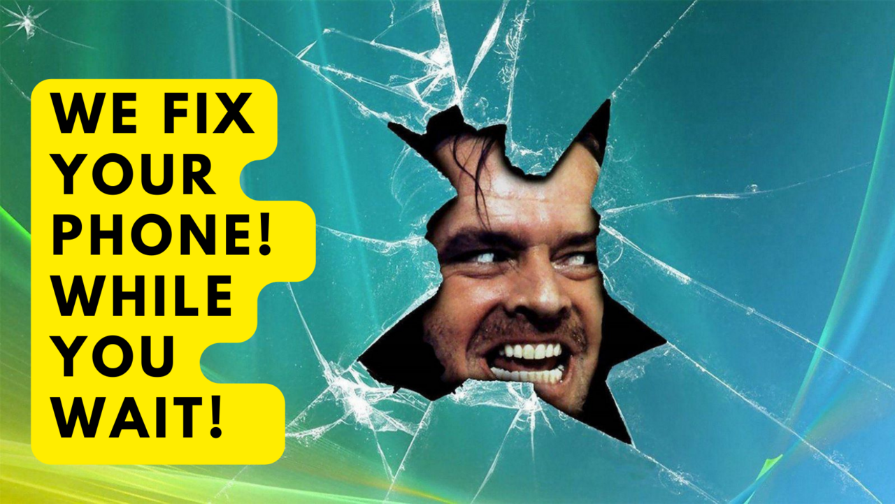 We FIX iphones, samsung galaxy, google pixels, ipads White you wait!! Super fast and reliable