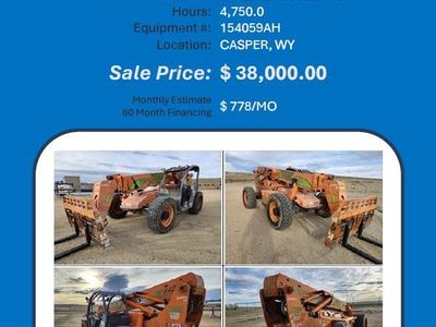 Forklift reach 8k XR842 Xtreme 38K 4750 hrs 2015 Casper WY