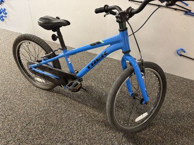 Trek Precaliber Kids' Bike - Blue, 20-inch Wheels, Single Speed