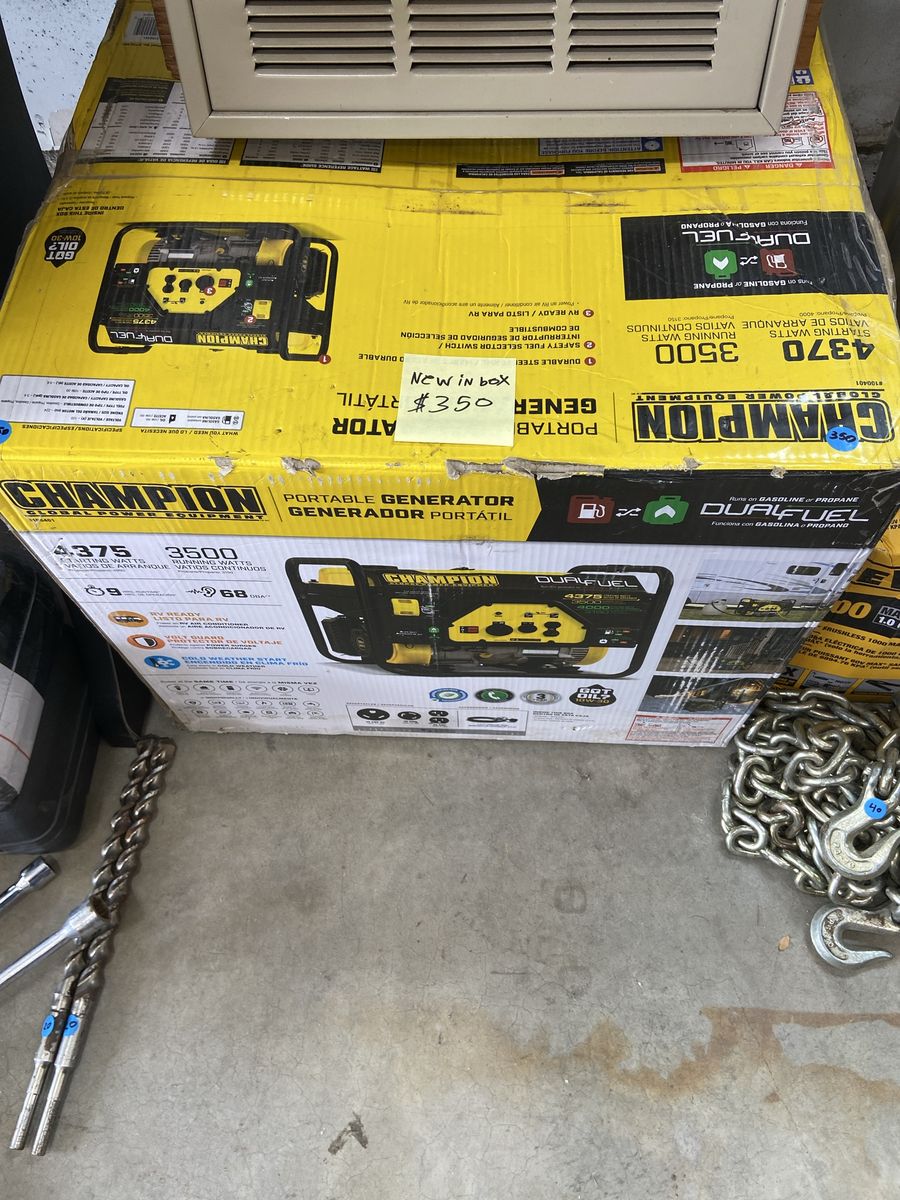 Champion generator