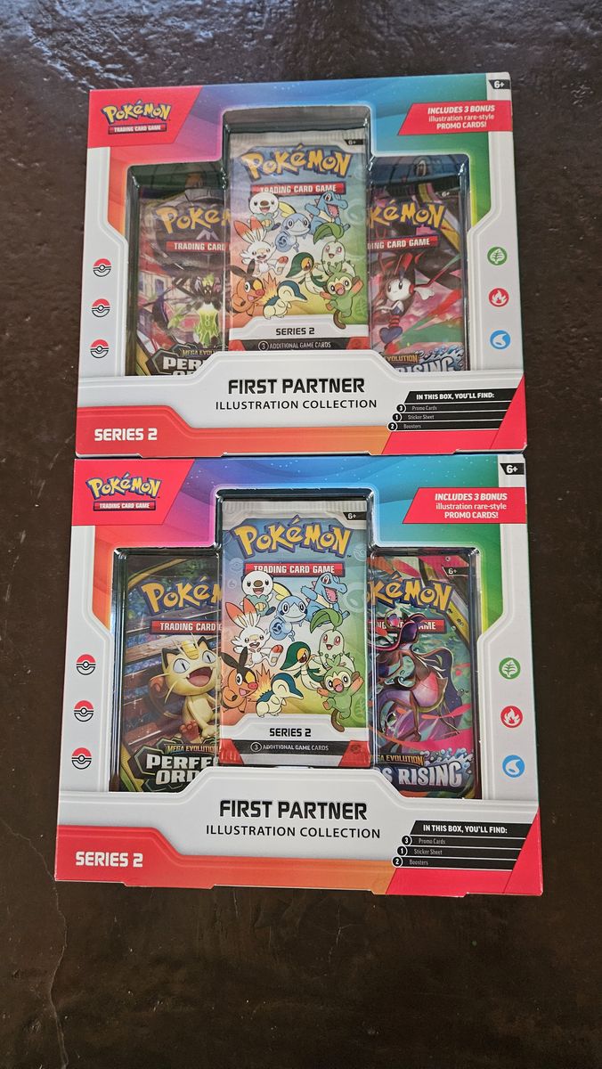 First partner illustration series 2 Pokémon