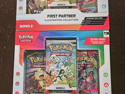 First partner illustration series 2 Pokémon